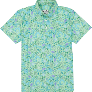 Camisa de Golf Ardillas Verde