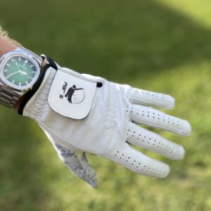 Guantes de Golf White Leaves