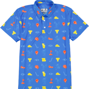 Camisa de Golf Blue Fox